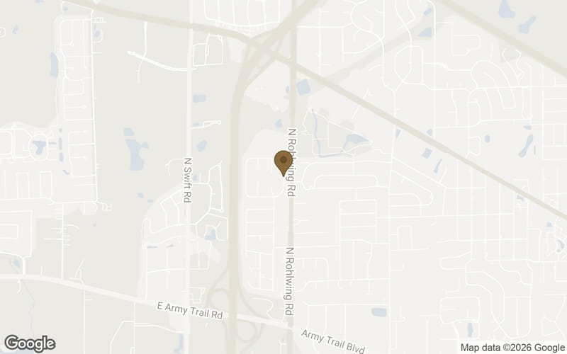 Map of Kings Point in Addison