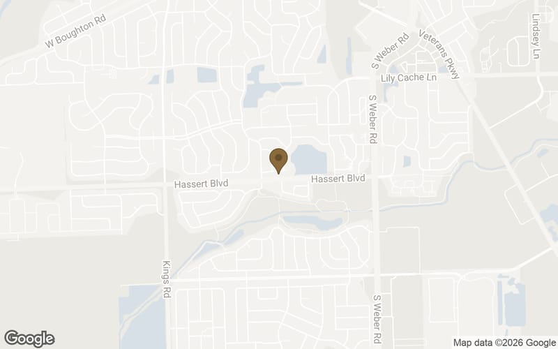 Map of Bloomfield West in Bolingbrook