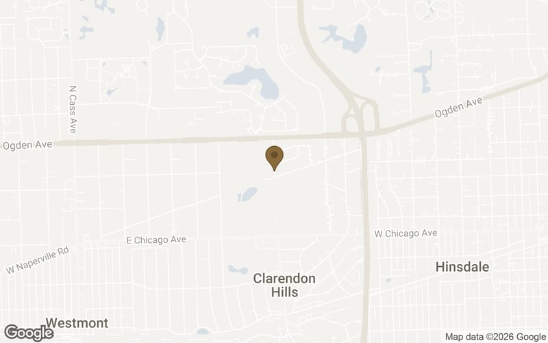 Map of Stonegate in Clarendon Hills