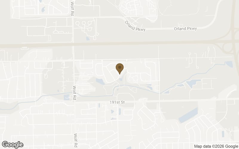 Map of Crystal Creek in Mokena