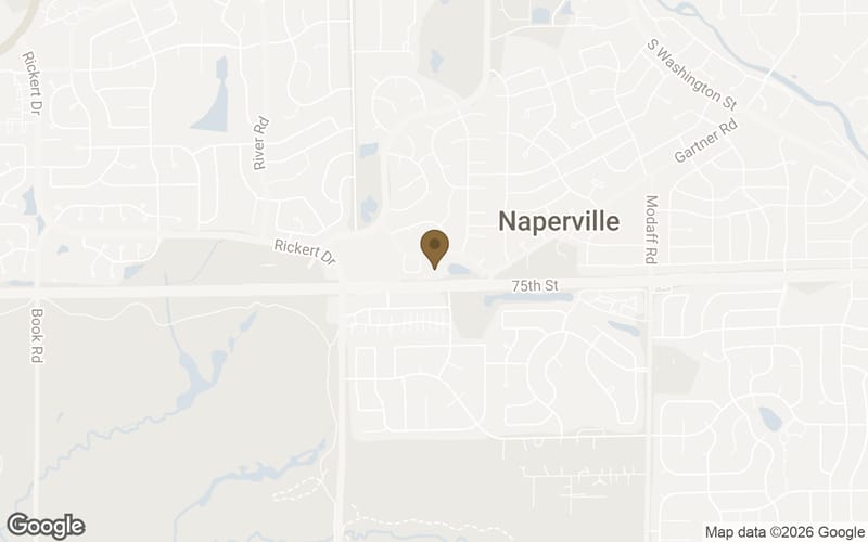 Map of Hobson West in Naperville