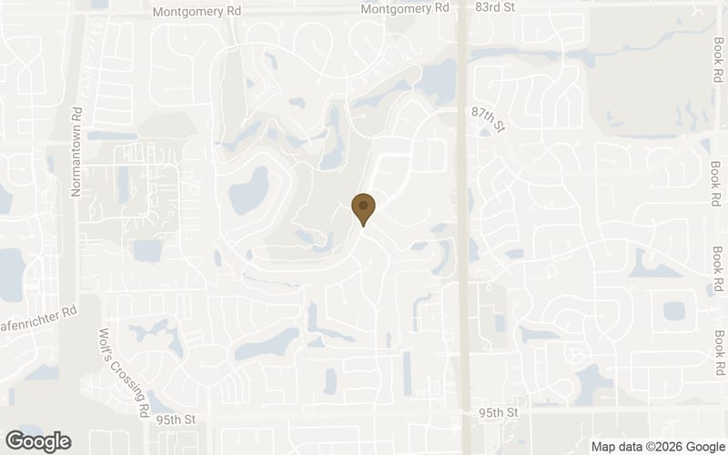 Map of White Eagle in Naperville