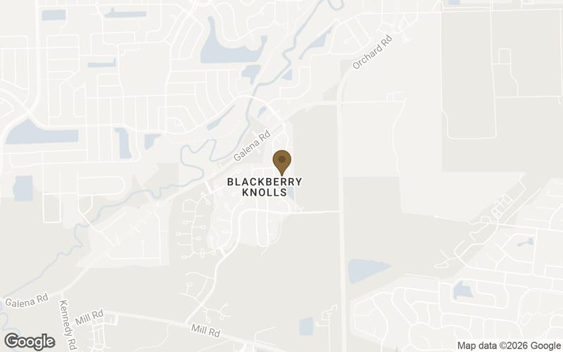 Map of Blackberry Crossing in Oswego